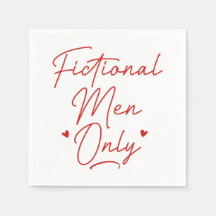 Fictional Men Only Napkins