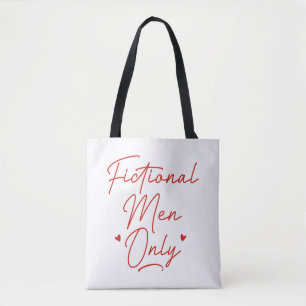 Fictional Men Only Tote Bag