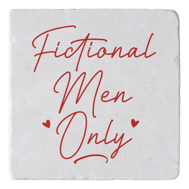 Fictional Men Only Trivet (Front)