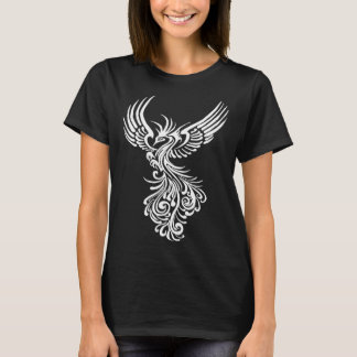 Fictional Phoenix Creature In Flight Artistic Illu T-Shirt
