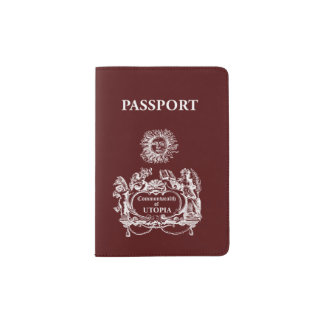 Fictional Utopia Passport Cover