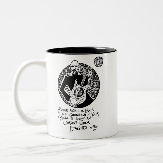 FICTS "Guitar Legend" 2-Tone Mug (Left)
