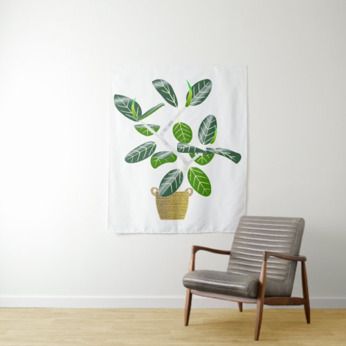 Ficus benghalensis Audrey Sacred Fig Tree Tapestry