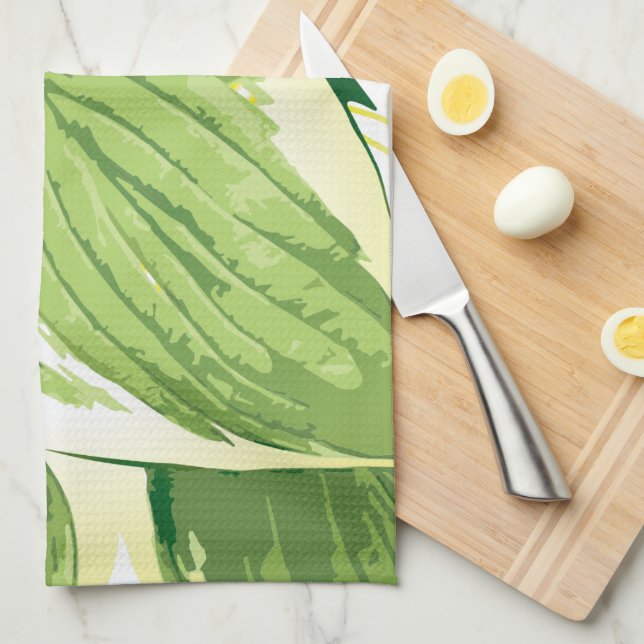 Ficus Plant 2 Kitchen Towel (Quarter Fold)