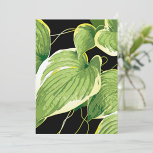 Ficus Plant 3 Thank You Card