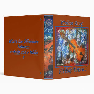 Fiddle Binder _ Violins Sing Fiddles Dance