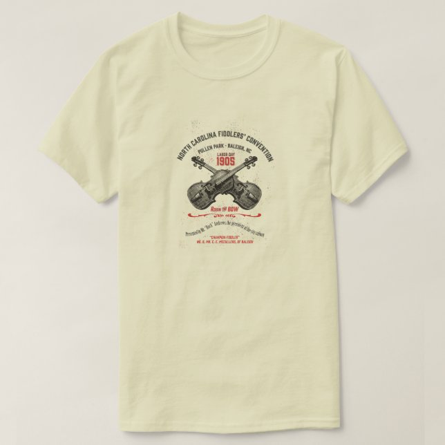 Fiddle Convention T-Shirt (Design Front)