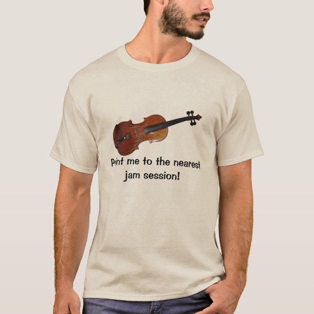 Fiddle Jam Session T-Shirt (Front)