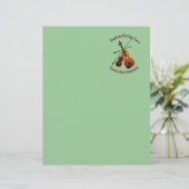 Fiddle Letterhead - Teach Old Time (Standing Front)
