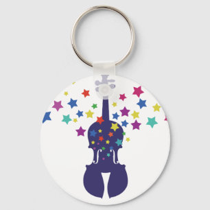Fiddle Star Kids Key Chain