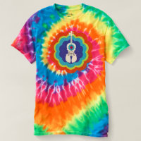 Fiddle T-Shirt for Adults-Tie Die