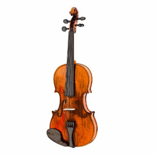 Fiddle Violin 3D Cutout