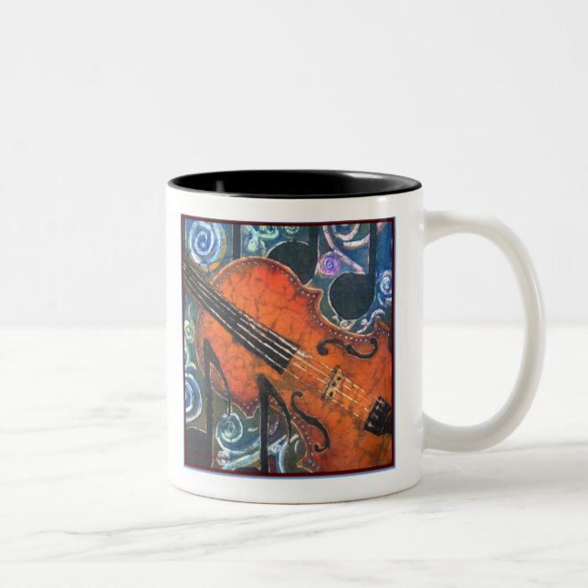 Fiddle Violin Mug (Right)