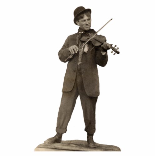Fiddle Violin Player customizable 3D Statuette
