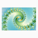 Fiddlehead - Fractal art Poster