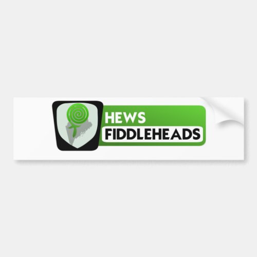 Fiddlehead Logo bigger Bumper Sticker