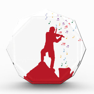 Fiddler acrylic award