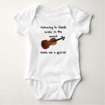 Fiddler Baby Bodysuit at Zazzle