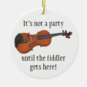 FIDDLER Christmas ornament