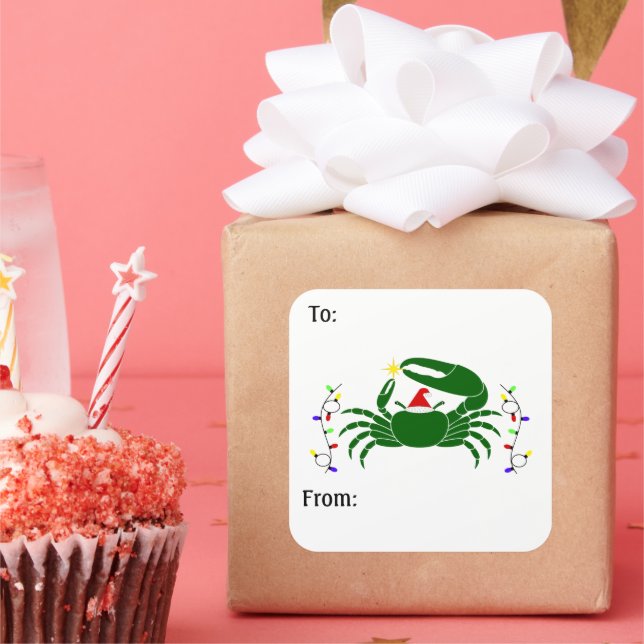 Fiddler Crab Gift Tags (Party)