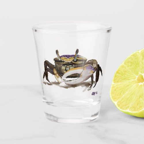 Fiddler Crab Shot Glass