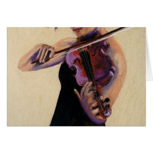 Fiddler Girl (ME) Cards (Front Horizontal)