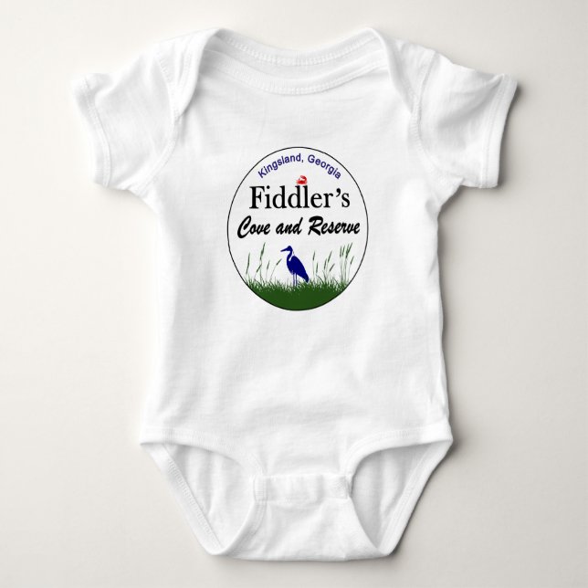 Fiddler's Baby Bodysuit (choose your color) (Front)
