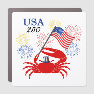 Fiddler's Fourth Car Magnet (select a size)