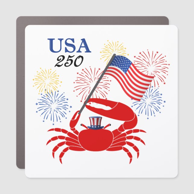 Fiddler's Fourth Car Magnet (select a size) (Front)