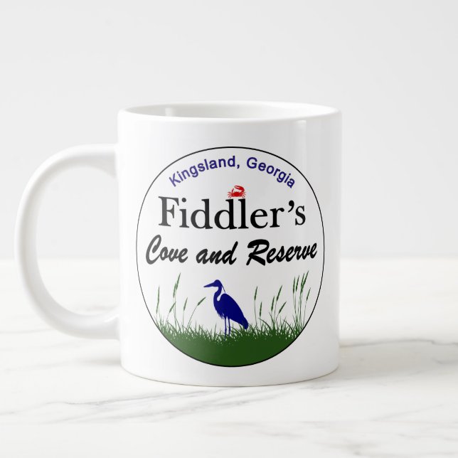 Fiddler's Jumbo Coffee Mug (Left)