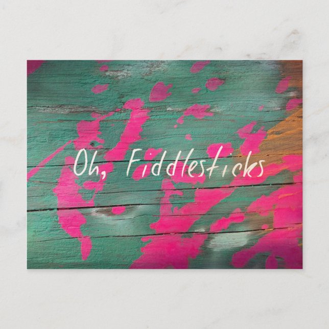 fiddlesticks postcard (Front)