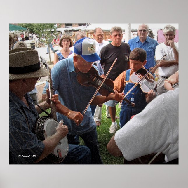 Fiddlin' in the Park Poster (Front)