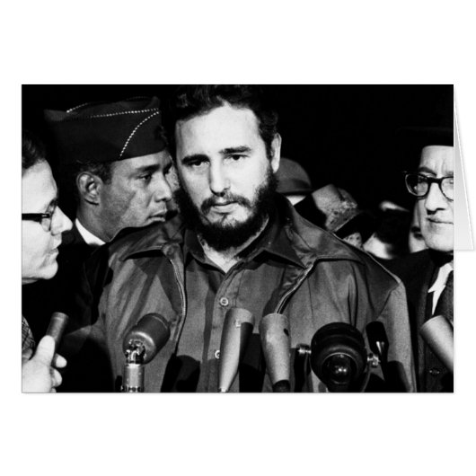 Fidel Castro 1959 Cards (Front Horizontal)