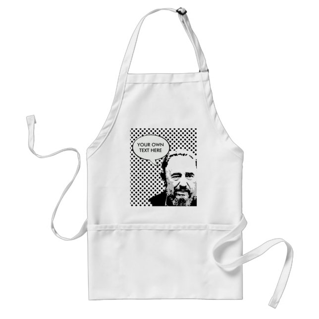 Fidel Castro Adult Apron (Front)