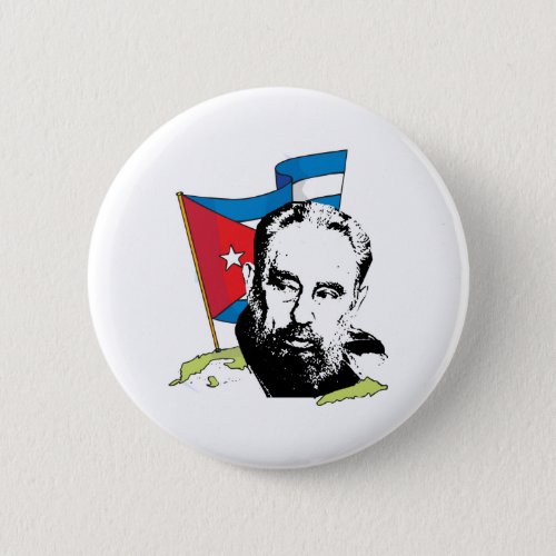 Fidel Castro Button
