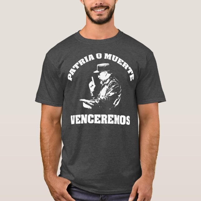 Fidel Castro Cuba Revolution Latin America  T-Shirt (Front)