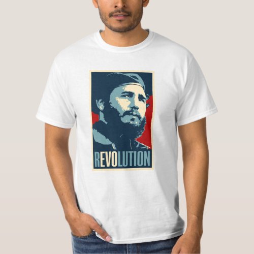 Fidel Castro _ Cuban Revolution President of Cuba T_Shirt