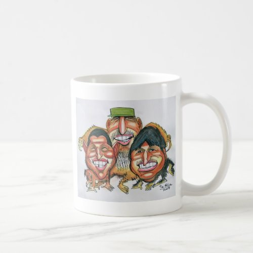 fidel castrohugo chavez evo morales coffee mug