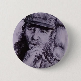 Fidel Castro Pinback Button