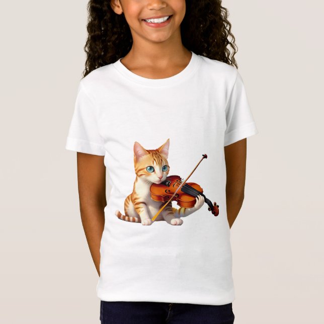 Fidel Kitty T-Shirt (Front)
