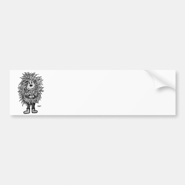 Fidel The Little Forest Goblin Bumper Sticker (Front)