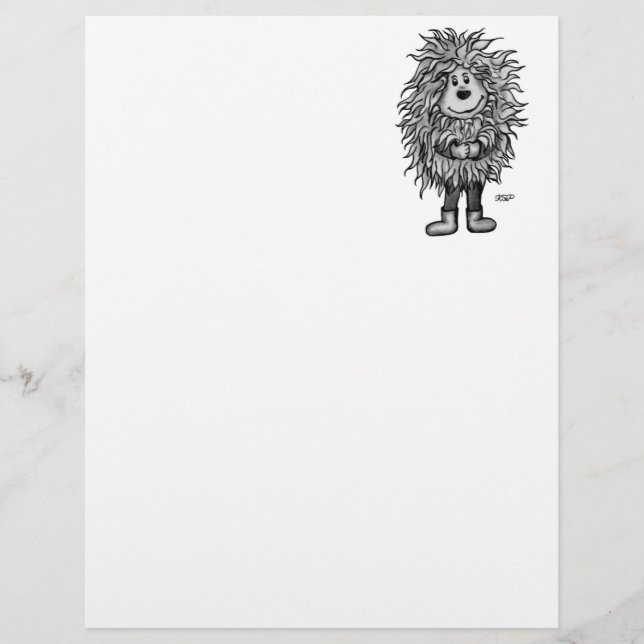 Fidel the little Forest Goblin Letterhead (Front)