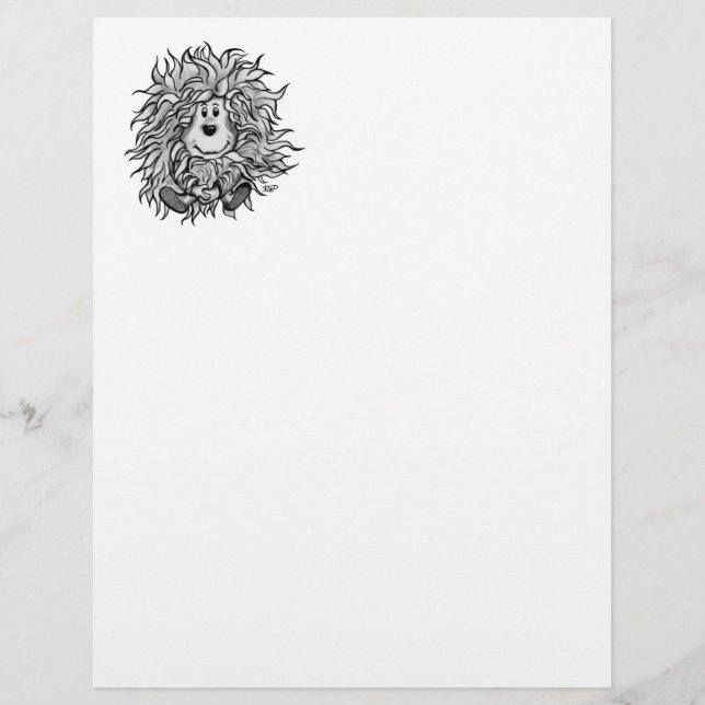 Fidel the little Forest Goblin Letterhead (Front)