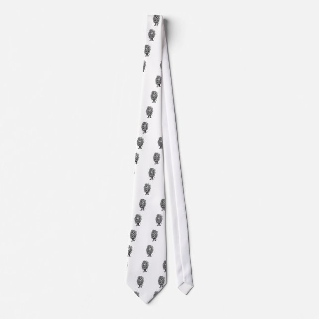 Fidel The Little Forest Goblin Neck Tie (Front)