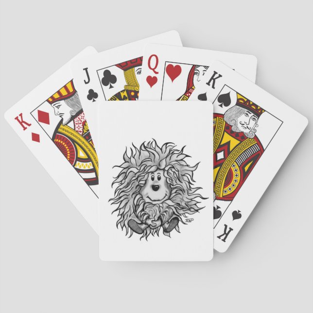 Fidel The Little Forest Goblin Poker Cards (Back)