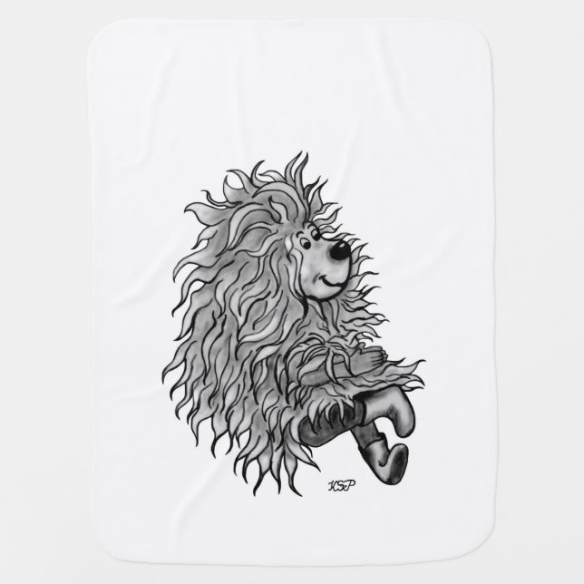 Fidel The Little Forest Goblin Stroller Blanket (Front)