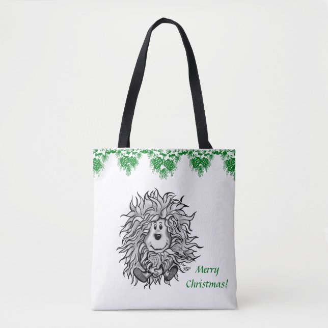 Fidel the little Forest Goblin Tote Bag (Front)