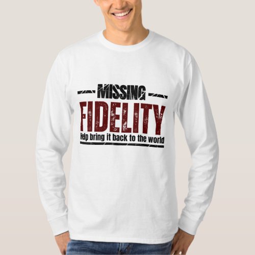 Fidelity white T_Shirt