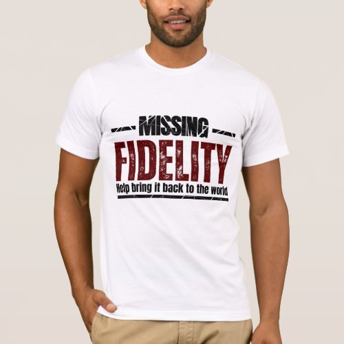 Fidelity white T_Shirt