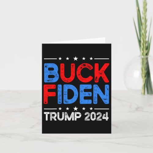 Fiden Anti Biden Funny Impeach Joe Biden _ Trump 2 Card